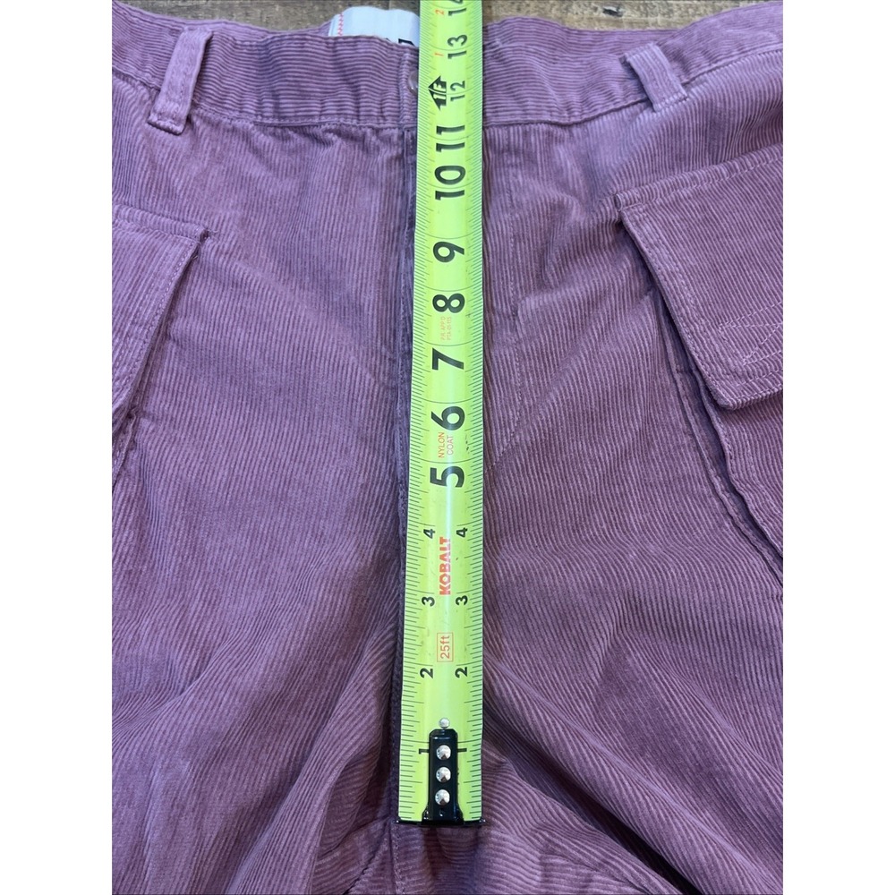 BDG Urban Outfitters Jeans Women 32 (34)Baggy High Rise Corduroy Light Plum Flaw - Picture 10 of 12